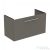 Ideal Standard I.Life S 80x37,5 cm-es 1 fiókos fali szekrény mosdó és fogantyú nélkül,Quartz grey matt T5294NG