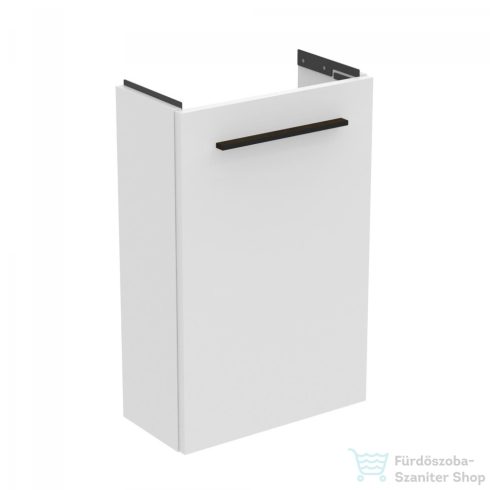 Ideal Standard I.Life S 41x20,5 cm-es 1 ajtós fali szekrény mosdó és fogantyú nélkül,Matt fehér T5296DU