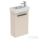 Ideal Standard I.Life S 41x20,5 cm-es 1 ajtós fali szekrény mosdó és fogantyú nélkül,Sand beige matt T5296NF