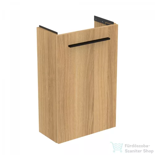 Ideal Standard I.Life S 41x20,5 cm-es 1 ajtós fali szekrény mosdó és fogantyú nélkül,Natural oak T5296NX