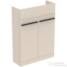   Ideal Standard I.Life S 60x21 cm-es 2 ajtós álló szekrény mosdó és fogantyú nélkül,Sand beige matt T5298NF