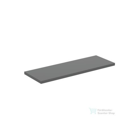 Ideal Standard I.LIFE S 60,2x21,1x1,8 cm-es pult bútorra,kivágás nélkül,Quartz grey matt T5300NG