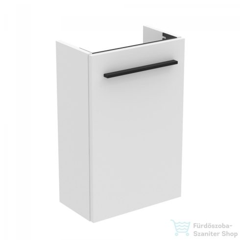 Ideal Standard I.Life S 35,4x20,2 cm-es 1 ajtós fali szekrény mosdó és fogantyú nélkül,Matt fehér T5302DU