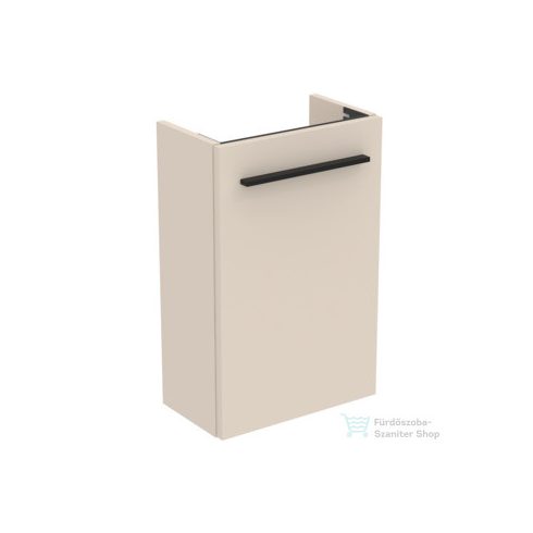 Ideal Standard I.Life S 35,4x20,2 cm-es 1 ajtós fali szekrény mosdó és fogantyú nélkül,Sand beige matt T5302NF