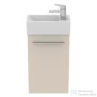 Ideal Standard I.Life S 35,4x20,2 cm-es 1 ajtós fali szekrény mosdó és fogantyú nélkül,Sand beige matt T5302NF