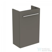   Ideal Standard I.Life S 35,4x20,2 cm-es 1 ajtós fali szekrény mosdó és fogantyú nélkül,Quartz grey matt T5302NG