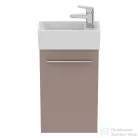 Ideal Standard I.Life S 35,4x20,2 cm-es 1 ajtós fali szekrény mosdó és fogantyú nélkül,Greige matt T5302NH