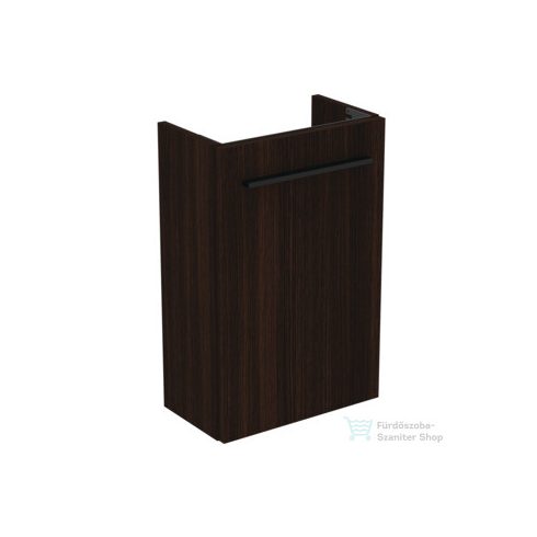 Ideal Standard I.Life S 35,4x20,2 cm-es 1 ajtós fali szekrény mosdó és fogantyú nélkül,Coffee oak T5302NW