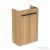 Ideal Standard I.Life S 35,4x20,2 cm-es 1 ajtós fali szekrény mosdó és fogantyú nélkül,Natural oak T5302NX
