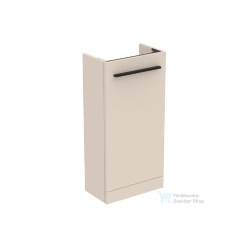Ideal Standard I.Life S 35,4x20,2 cm-es 1 ajtós álló szekrény mosdó és fogantyú nélkül,Sand beige matt T5303NF