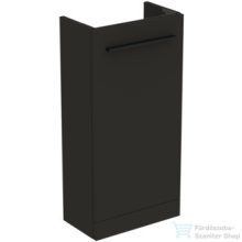   Ideal Standard I.Life S 35,4x20,2 cm-es 1 ajtós álló szekrény mosdó és fogantyú nélkül,Carbon grey matt T5303NV