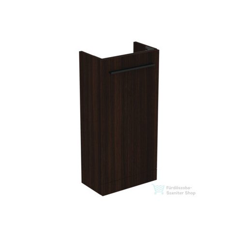 Ideal Standard I.Life S 35,4x20,2 cm-es 1 ajtós álló szekrény mosdó és fogantyú nélkül,Coffee oak T5303NW