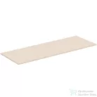 Ideal Standard I.LIFE B 140,4x50,6x1,8 cm-es pult bútorra,kivágás nélkül,Sand beige matt T5321NF