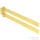 Ideal Standard CONCA SQUARED 45 cm-es dupla törölközőtartó,Brushed gold T5395A2