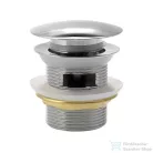 AQUALINE KLIK-KLAK kádlefolyó, nagy dugóval, 1"1/4, 10-40mm, króm (TF5005)