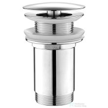   AQUALINE KLIK-KLAK mosdólefolyó, nem zárható, túlfolyó nélkül, 10-50mm, króm (TF6001)