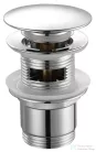 AQUALINE KLIK-KLAK mosdólefolyó, nagy dugóval, 1"1/4, 25-45mm, réz/króm TF7001