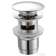   AQUALINE KLIK-KLAK mosdólefolyó, nagy dugóval, 1"1/4, 25-45mm, réz/króm TF7001