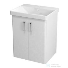   Sapho THEIA mosdótartó szekrény 56,4x70x42,2cm, 2 ajtós, fehér TH062-3030