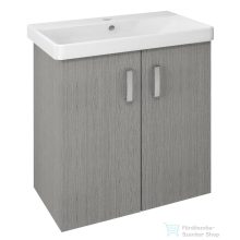   Sapho THEIA Mosdótartó szekrény, 1 ajtóval, 66x70x35cm, ezüst tölgy (TH072-1111)