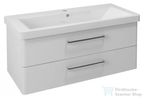 Sapho THEIA mosdótartó szekrény, 2 fiókkal, 101x43x44cm, fehér (TH105-3030)