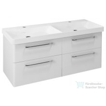   Sapho THEIA mosdótartó szekrény, 4 fiókkal, 116x50x44cm, fehér (TH120-3030)