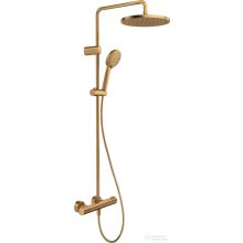   Duravit ShowerSystem termosztátos zuhanyrendszer, szálcsiszolt bronz TH4282008004