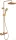 Duravit ShowerSystem termosztátos zuhanyrendszer, szálcsiszolt bronz TH4282008004