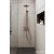 Duravit ShowerSystem termosztátos zuhanyrendszer, szálcsiszolt bronz TH4282008004