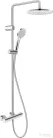 Duravit ShowerSystem termosztátos zuhanyrendszer, króm TH4282008010