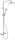 Duravit ShowerSystem termosztátos zuhanyrendszer, króm TH4282008010