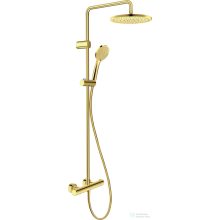   Duravit ShowerSystem termosztátos zuhanyrendszer, fényes arany hatású TH4282008034