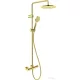Duravit ShowerSystem termosztátos zuhanyrendszer, fényes arany hatású TH4282008034