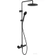 Duravit ShowerSystem termosztátos zuhanyrendszer, matt fekete TH4282008046