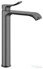 Sapho SUGA magasított mosdócsaptelep, leeresztő nélkül, gun metal (TJ006GM)
