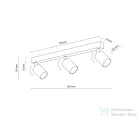 TK Lighting Nex mennyezeti spotlámpa TK-10629