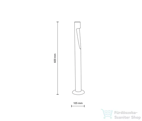 TK Lighting Sena LED kültéri állólámpa TK-19002