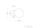 TK Lighting Vox fali lámpa TK-5613