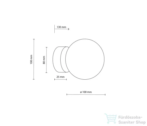 TK Lighting Vox fali lámpa TK-5613