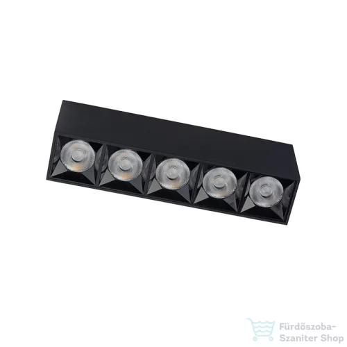 Nowodvorski Midi LED mennyezeti lámpa, 20W, 3000K, fekete TL-10055