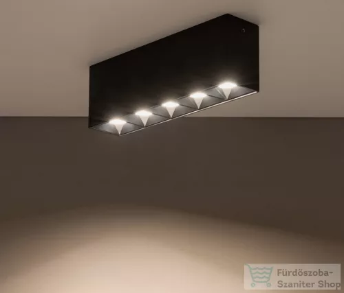 Nowodvorski Midi LED mennyezeti lámpa, 20W, 3000K, fekete TL-10055