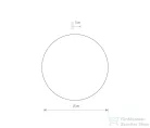 Nowodvorski Ring LED fali lámpa, szatén-arany, S TL-10317