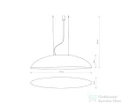 Nowodvorski Canoe függesztett lámpa, fekete TL-10322