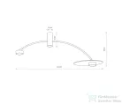 Nowodvorski Heft mennyezeti lámpa, fekete TL-10356