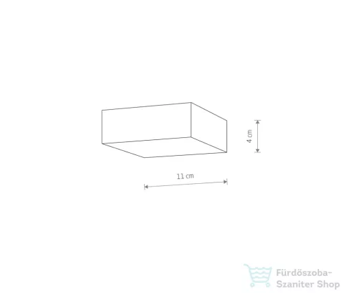 Nowodvorski Lid Square LED mennyezeti lámpa TL-10424