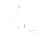 Nowodvorski Ruby LED kültéri állólámpa TL-11542