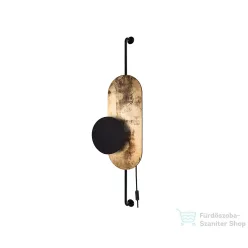 Nowodvorski Wheel Lux fali lámpa, arany-fekete TL-8430