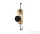 Nowodvorski Wheel Lux fali lámpa, arany-fekete TL-8430