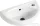 AQUALINE SMALL OVAL kerámiamosdó, 39x23cm TP040