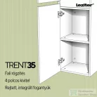 Leziter Trent függesztett oldal szekrény pisztáciazöld TRENTM35VZ